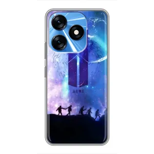 Чехол с принтом «Army BTS» для TECNO Spark 10