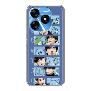 Чехол с принтом «Bangtan» для TECNO Spark 10