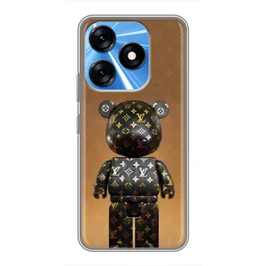 Чохли для TECNO Spark 10 - Bearbrick Louis Vuitton (PREMIUMPrint)