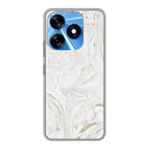 Мраморний чехол на TECNO Spark 10 (VPrint) (Білий мрамор)