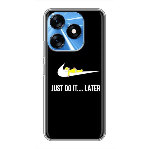 Чохол з принтом «Гомер Later» для TECNO Spark 10