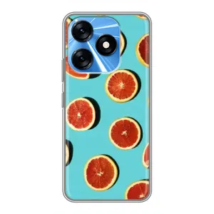 Чехлы с Фруктами для TECNO Spark 10 (VPrint) (Грейпфрут)