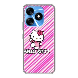 Чохол для дитини на ТЕКНО Спа́рк 10 (VPrint) (Hello Kytty)