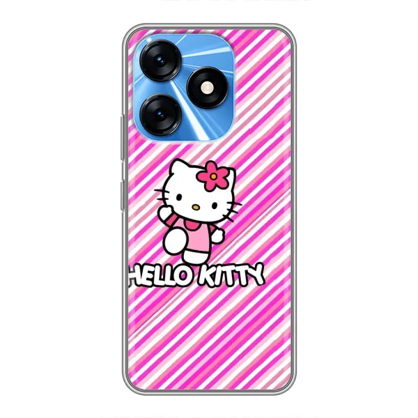 Чехол с принтом «Hello Kytty» для TECNO Spark 10 Чехол с принтом «Hello Kytty» для TECNO Spark 10