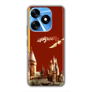 Чехлы с Гарри Поттером для TECNO Spark 10 (AlphaPrint) (Hogwarts)