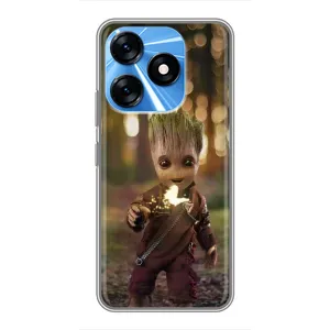 Чохол МАРВЕЛ для ТЕКНО Спа́рк 10 (AlphaPrint) (I am Groot)