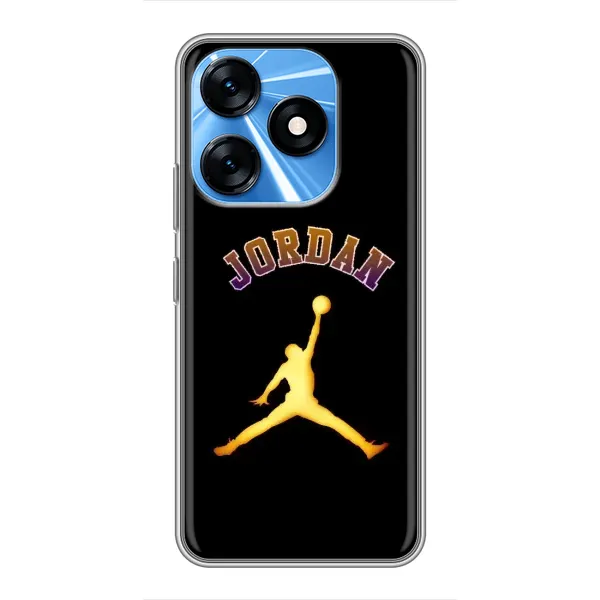 Чехол с принтом «Jordan Gold» для TECNO Spark 10 Чехол с принтом «Jordan Gold» для TECNO Spark 10