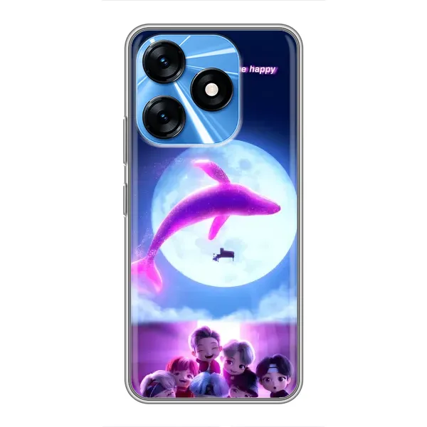 Чехол с принтом «КИТ BTS» для TECNO Spark 10 Чехол с принтом «КИТ BTS» для TECNO Spark 10
