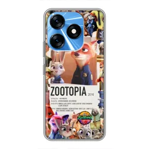 Чохол Зоотрополіс на TECNO Spark 10 (Постер Зоотрополіс)