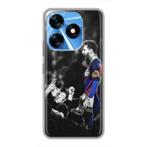 Чехлы Месси для TECNO Spark 10 (AlphaPrint)