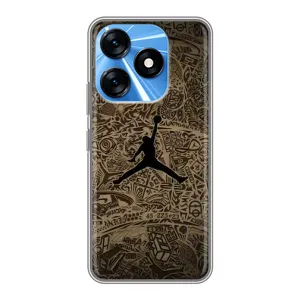 Чехлы для TECNO Spark 10 - с картинкой JORDAN (AlphaPrint)