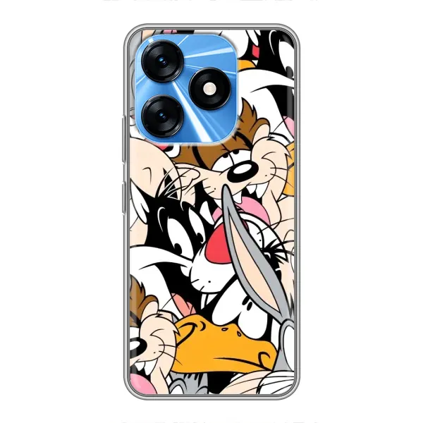 Чехол с принтом «Looney Tunes» для TECNO Spark 10