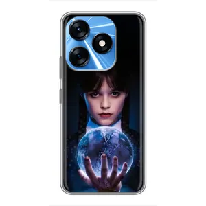 Чохол з дизайном Венздей 2 на TECNO Spark 10 (Магічна сфера Венздей)