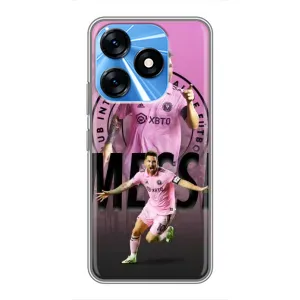 Чехлы для Техно Спарк 10 - Лео Месси Маями (Messi Miami)