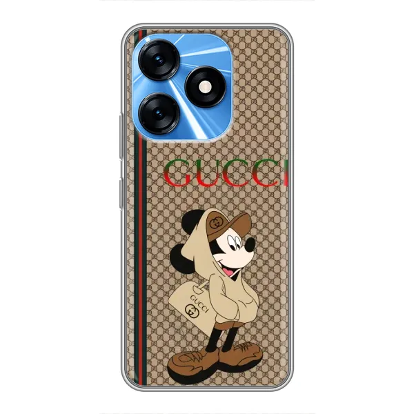 Чохол з принтом «Mickey GUCCI» для TECNO Spark 10