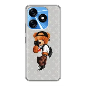 Брендновые Чехлы для TECNO Spark 10 - (PREMIUMPrint) (Мишка Луи)