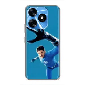 Чохол з принтом Фантастична четвірка для TECNO Spark 10 (Містер Фантастік супергерой)