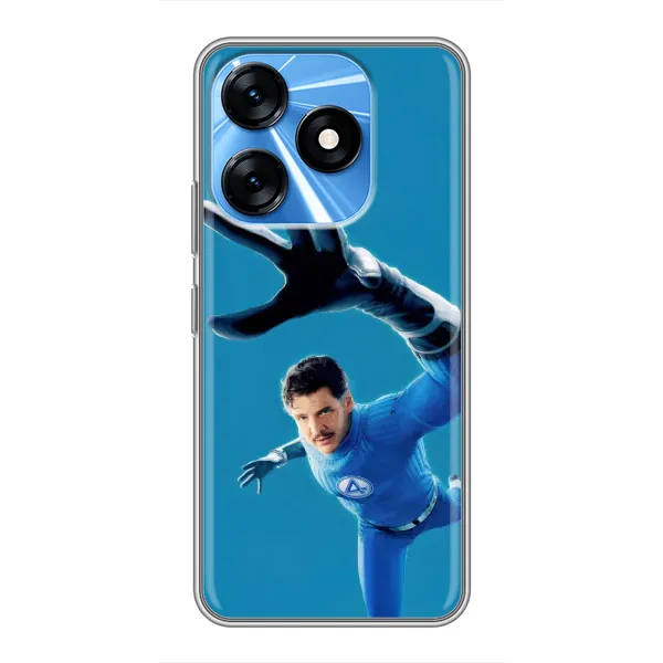 Чехол с принтом «Мистер Фантастик супергерой» для TECNO Spark 10 Чехол с принтом «Мистер Фантастик супергерой» для TECNO Spark 10