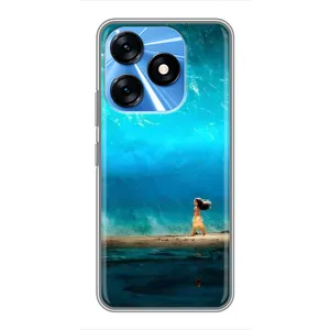 Чохол з мультфільмом Ваяна TECNO Spark 10 (Океан Моана)