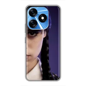 Чохол з дизайном Венздей 2 на TECNO Spark 10 (Загадковий погляд Венздей)