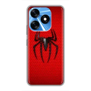 Чохол з людиною павуком для TECNO Spark 10 - (AlphaPrint) (Павук Марвел)