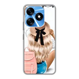 Чохол з друком для TECNO Spark 10 - (Мода) (AlphaPrint) (Подорож)