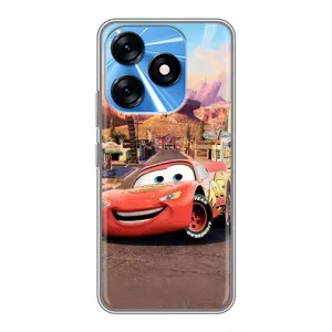 Силіконовий чохол Маквін для TECNO Spark 10 (Радіаторний Спрінгс Маквін)