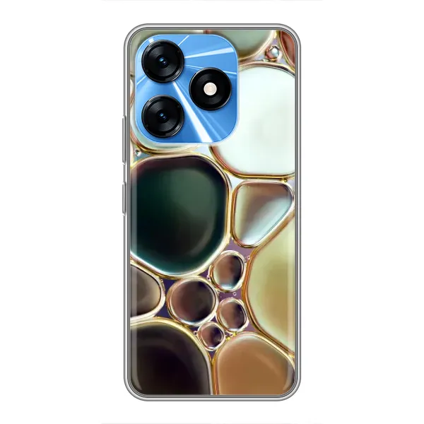 Чохол з принтом «Радужний Мрамор» для TECNO Spark 10 Чохол з принтом «Радужний Мрамор» для TECNO Spark 10