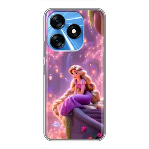 Чохол Рапунцель для TECNO Spark 10 (Рапунцель у замку)