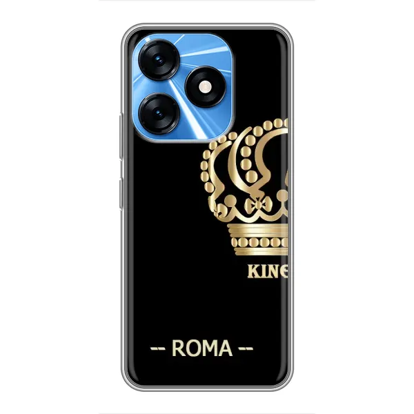 Чехол с принтом «Roma» для TECNO Spark 10