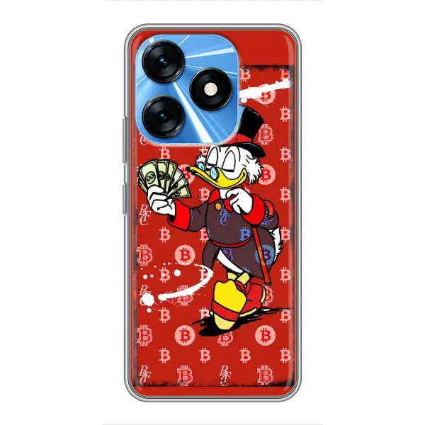 Чехол с принтом «Scrooge MagDag» для TECNO Spark 10