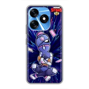 Чехлы Brawl Stars для TECNO Spark 10 (AlphaPrint) (Тара)