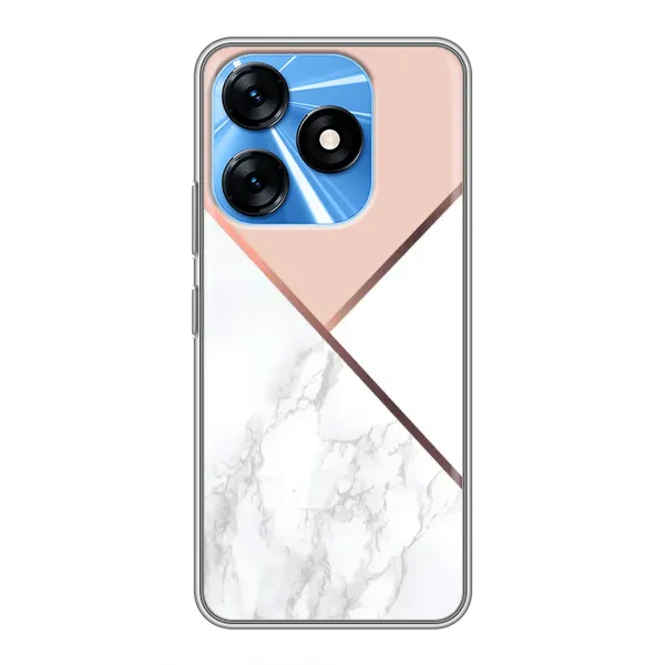 Чохол з принтом «Тройний мрамор» для TECNO Spark 10 Чохол з принтом «Тройний мрамор» для TECNO Spark 10