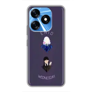 Чохли Венсдей на TECNO Spark 10 Уенсдей (AlphaPrint) (Венздей і подруга)