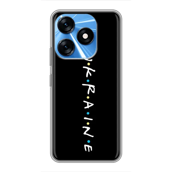 Чехол с принтом «ukraine» для TECNO Spark 10