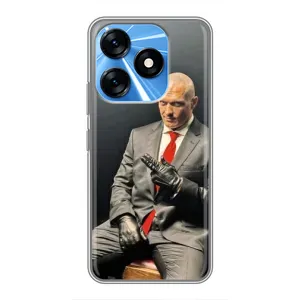 Чохол з картинкою Олександр Усик для TECNO Spark 10 (Усик Hitman)