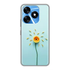 Чехлы с Цветами для TECNO Spark 10 (VPrint)