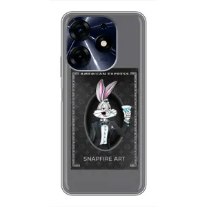 Брендновые Чехлы для TECNO Spark 10c - (PREMIUMPrint) (Бакс Бани LV)