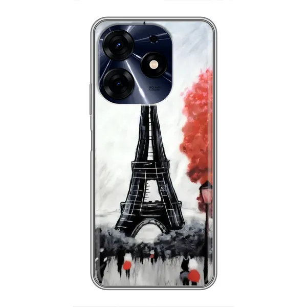 Чохол з принтом «Вежа в Парижі» для TECNO Spark 10c Чохол з принтом «Вежа в Парижі» для TECNO Spark 10c