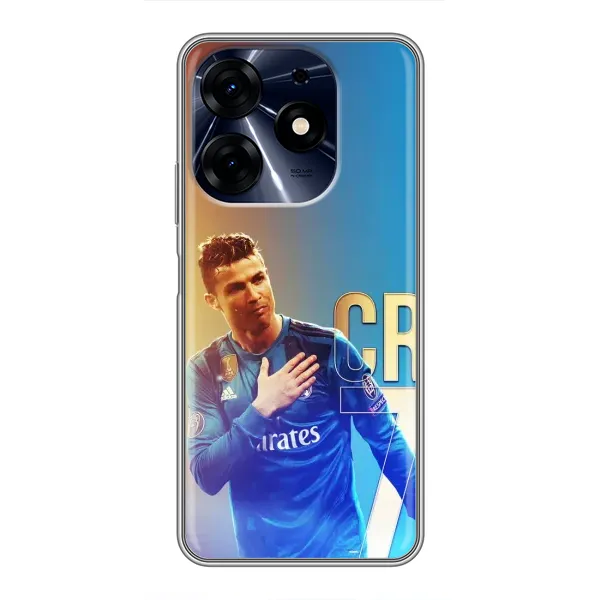 Чехол с принтом «CR7 Real» для TECNO Spark 10c