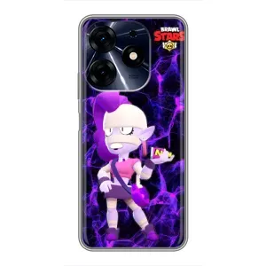 Чехлы Brawl Stars для TECNO Spark 10c (AlphaPrint) (Эмз Бравл Старс)
