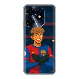 Чехол с футболистом Ламин Ямаль TECNO Spark 10c (Футболист Ямаль)