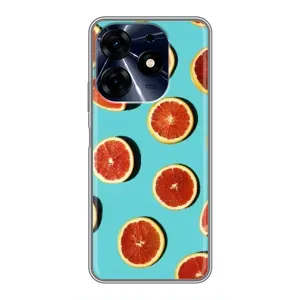 Чехлы с Фруктами для TECNO Spark 10c (VPrint) (Грейпфрут)