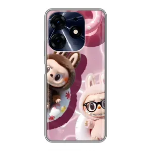 Чехол с Лабубу на TECNO Spark 10c (Игрушка Лабубу)