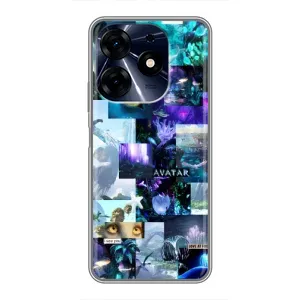 Чехлы с фильма АВАТАР для TECNO Spark 10c (AlphaPrint) (коллаж Аватар)