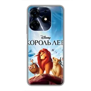 Чехол Король лев на Техно Спарк 10ц (Постер Король Лев)