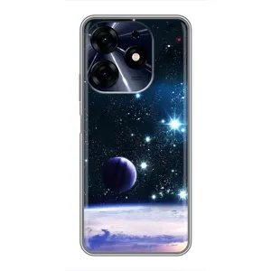 Космические Чехлы для Техно Спарк 10ц (VPrint) (Космический вид)
