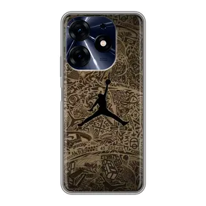 Чехлы для TECNO Spark 10c - с картинкой JORDAN (AlphaPrint)