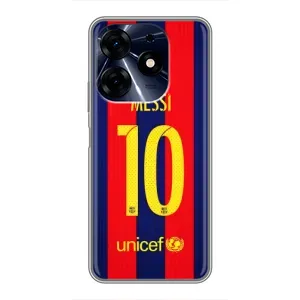 Чехлы Месси для TECNO Spark 10c (AlphaPrint) (Messi Barca 10)