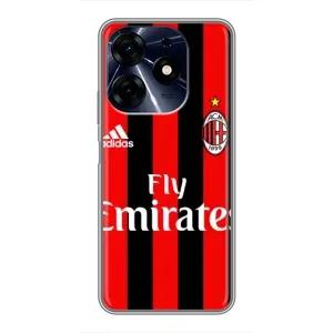 Чехлы для TECNO Spark 10c (VPrint) - Футбольные клубы (Milan)